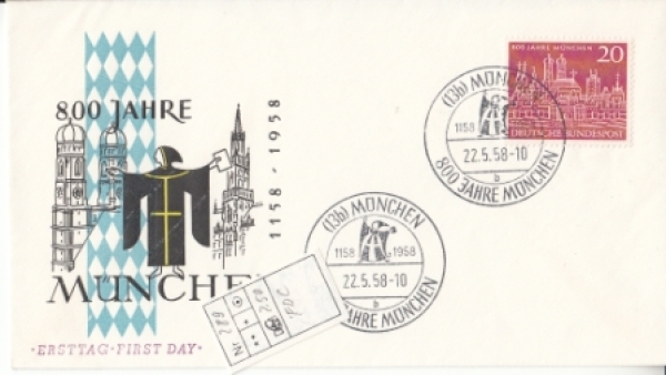 D FDC 0289 ● - 1958